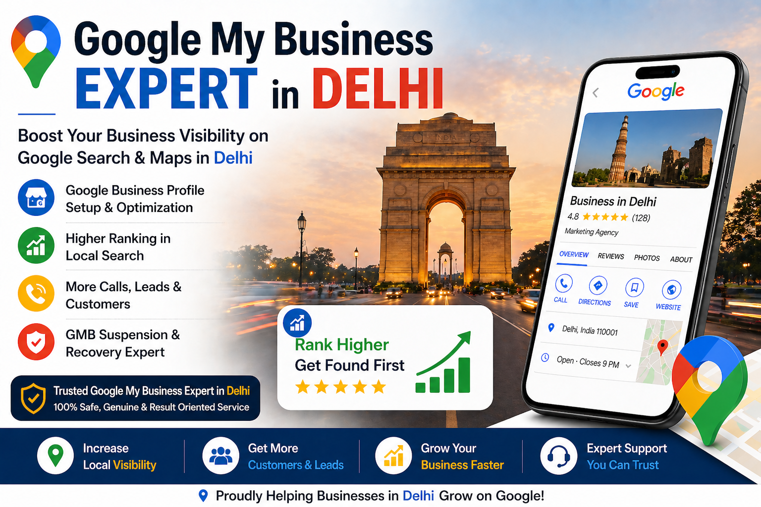 Delhi GMB Expert Strategy